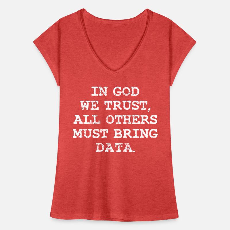 Datenprogrammierer-Entwickler Frauen Vintage T-Shirt