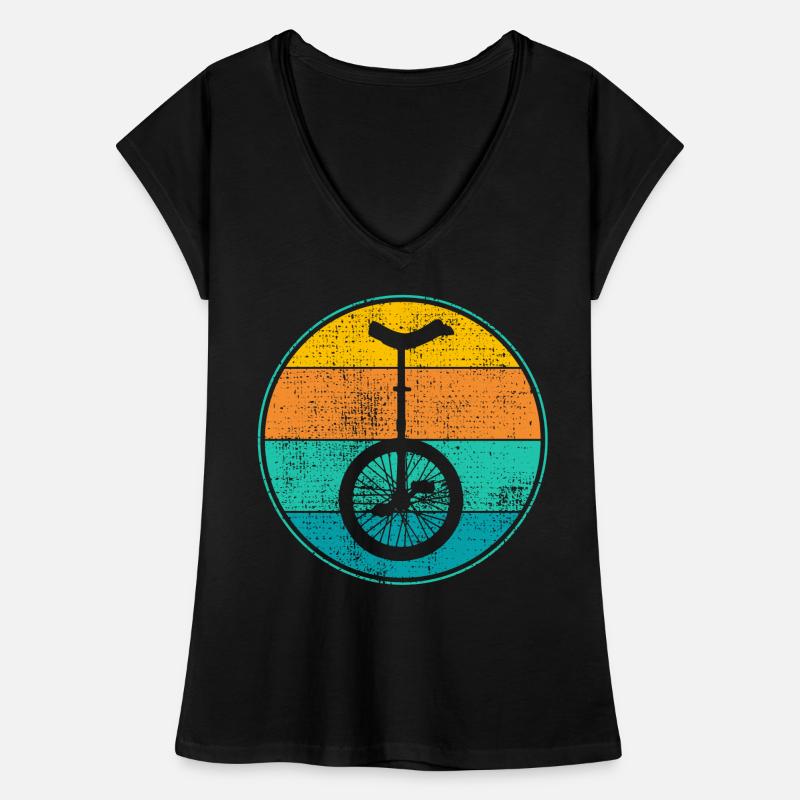 monocycle T-shirt vintage Femme