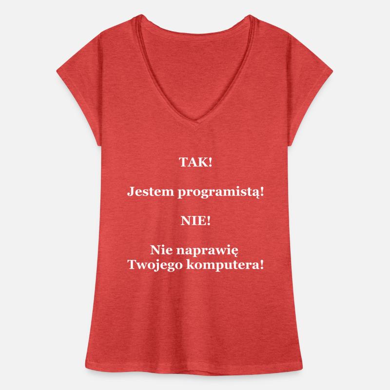 Ich bin ein Programmierer. Ich werde Ihren Computer nicht reparieren Frauen Vintage T-Shirt