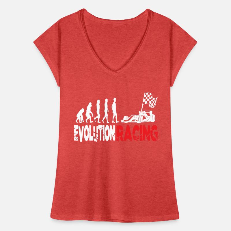 Evolution Du sport automobile T-shirt vintage Femme