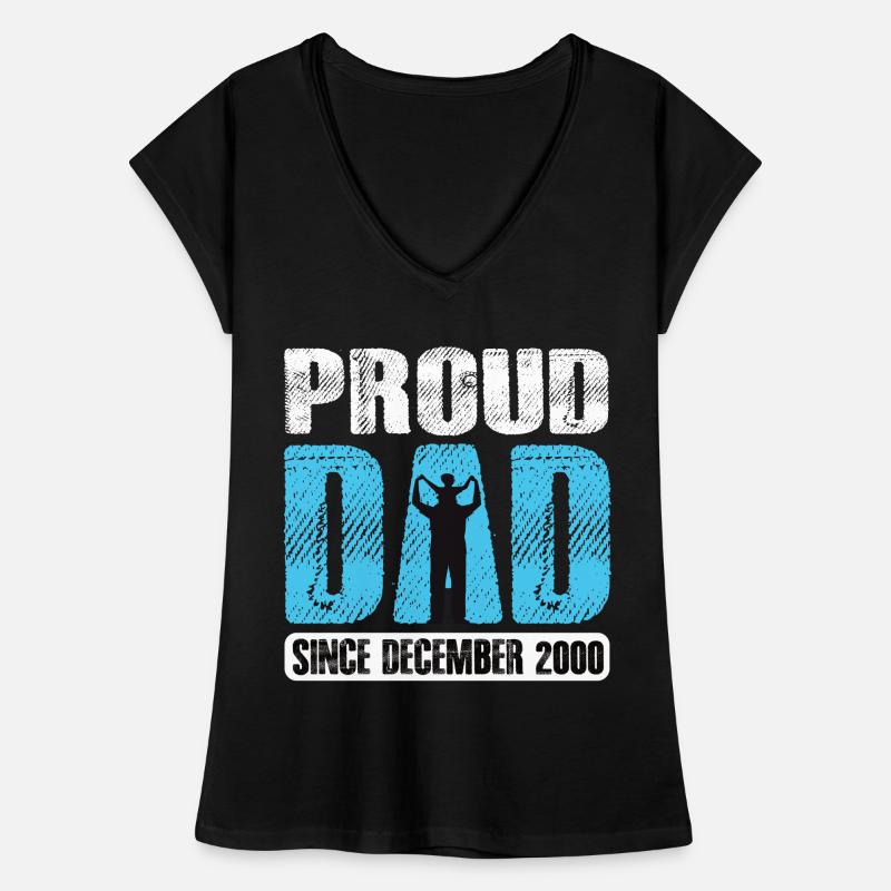 Proud Dad Since December 2000 Frauen Vintage T-Shirt