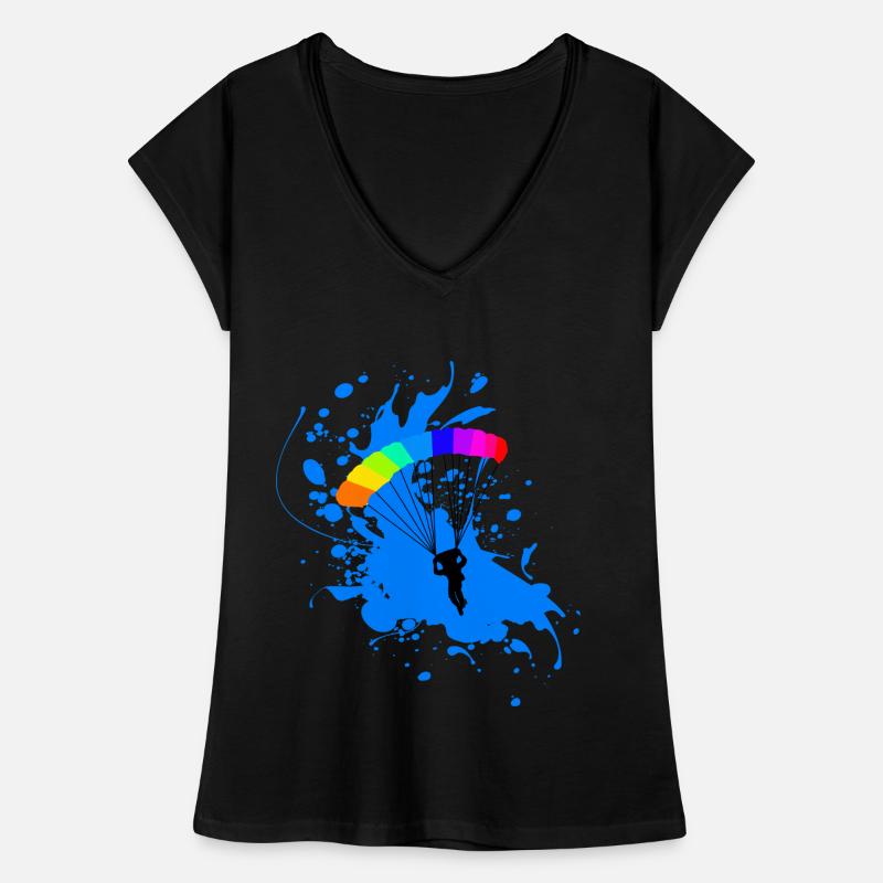 Parachutisme T-shirt vintage Femme