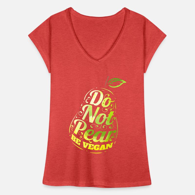 Do Not Pear - Be Vegan Women's Vintage T-Shirt