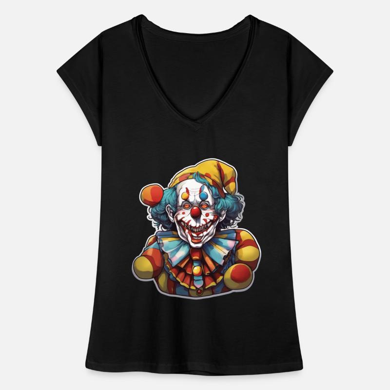 Clown Frauen Vintage T-Shirt