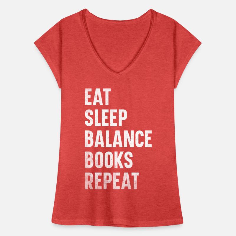 Comptabilité Comptable Financier Profession de comptable T-shirt vintage Femme