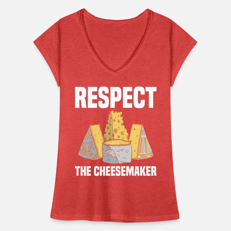 Cheesemaker Dairy Cheese maker Dairy technologist Cheese Women's Vintage T-Shirt