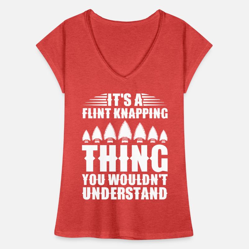 Pfeilspitzen Sammler Pfeilspitzen Sammlung Frauen Vintage T-Shirt