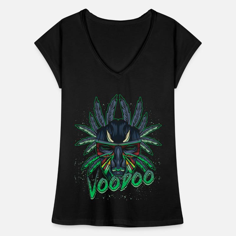 Cool Modern Voodoo Vodun Frauen Vintage T-Shirt