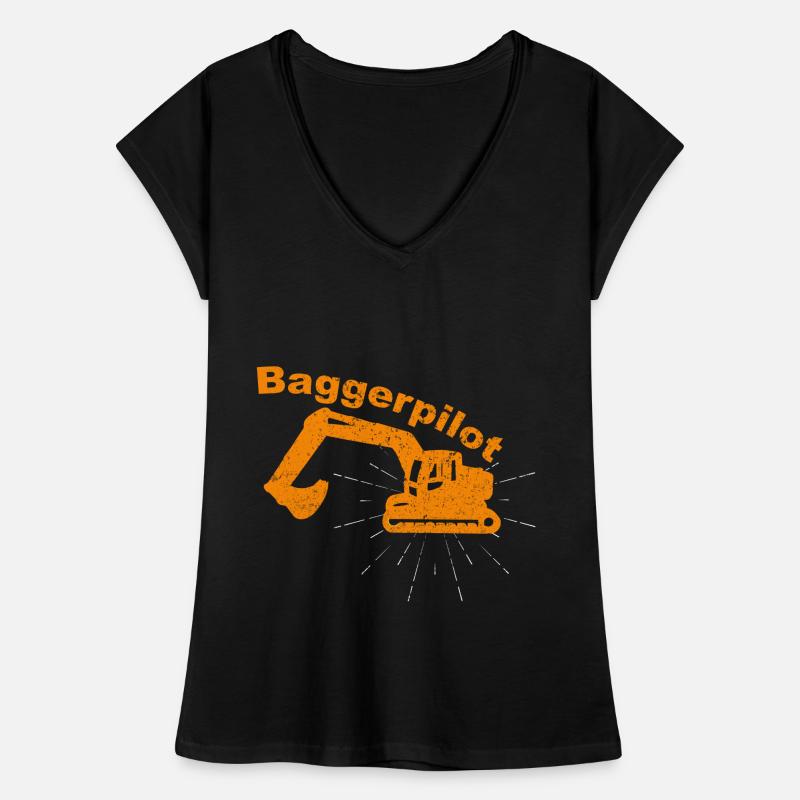 Lustiges Baggerfahrer Bagger Baggerführer baggern Frauen Vintage T-Shirt