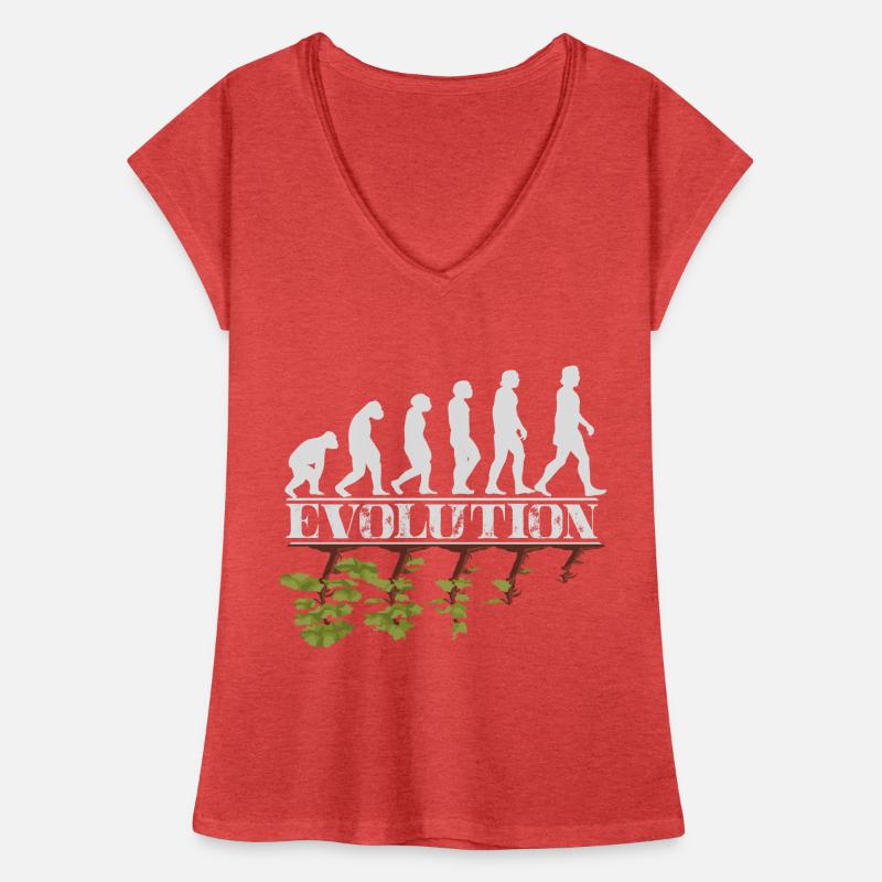 Environment Evolution of man and nature Women's Vintage T-Shirt