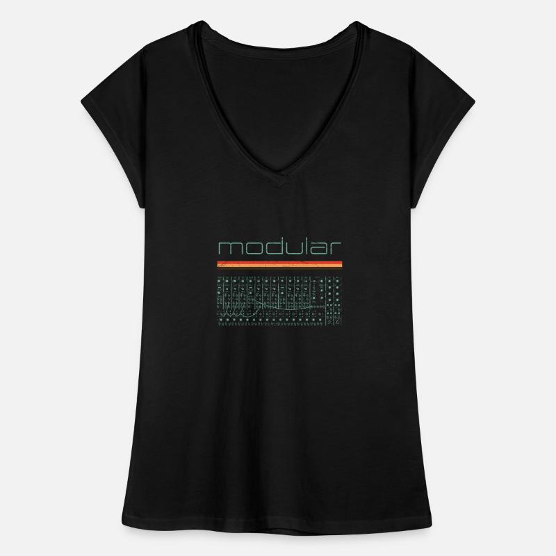 Vintage Modular Synthesizer - Analog DIY Synth Women's Vintage T-Shirt