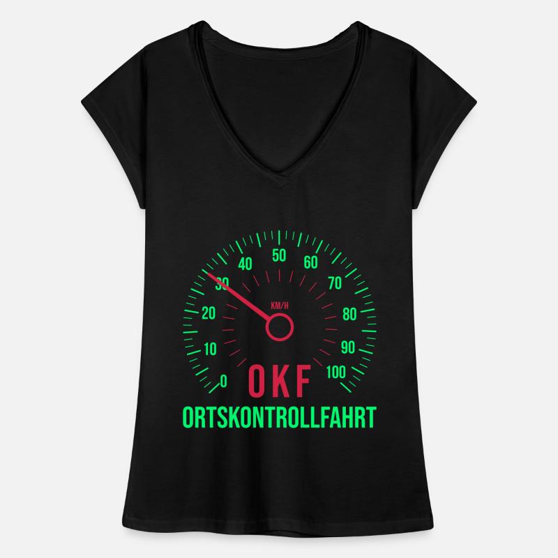 OKF Ortskontrollfahrt Ort kontrollfahrt Frauen Vintage T-Shirt