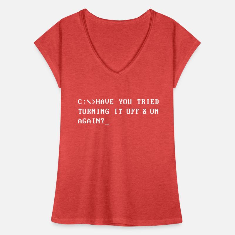 Programmierer Entwickler Informatiker Geek Frauen Vintage T-Shirt