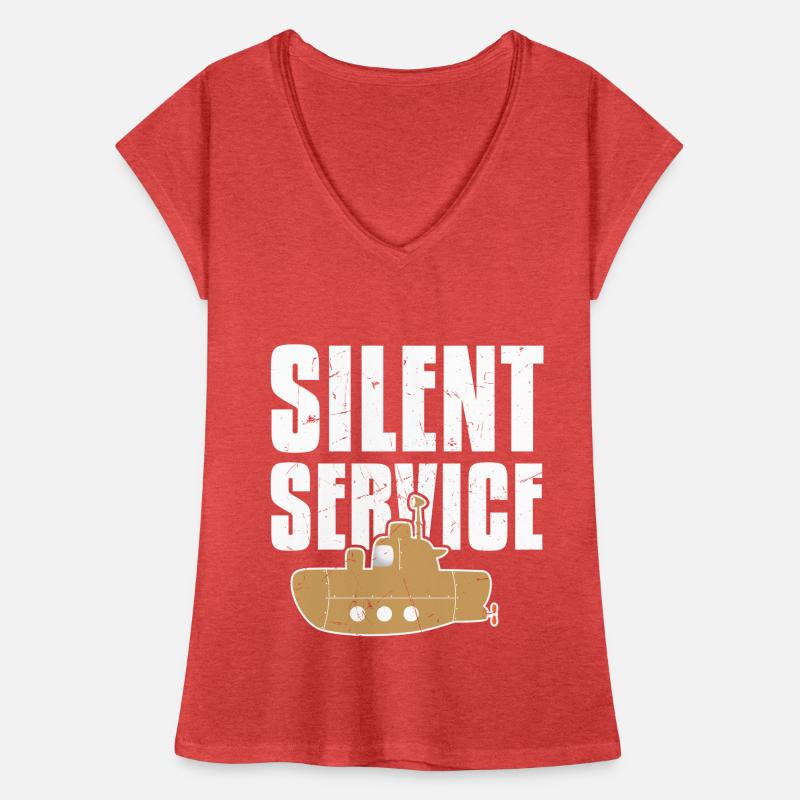 Silent Service U-Boot U-Boot U-Boot Frauen Vintage T-Shirt