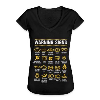 Automechaniker Mechaniker Kfz Werkstatt Geschenk - Frauen Vintage T-Shirt - Schwarz - Vorne