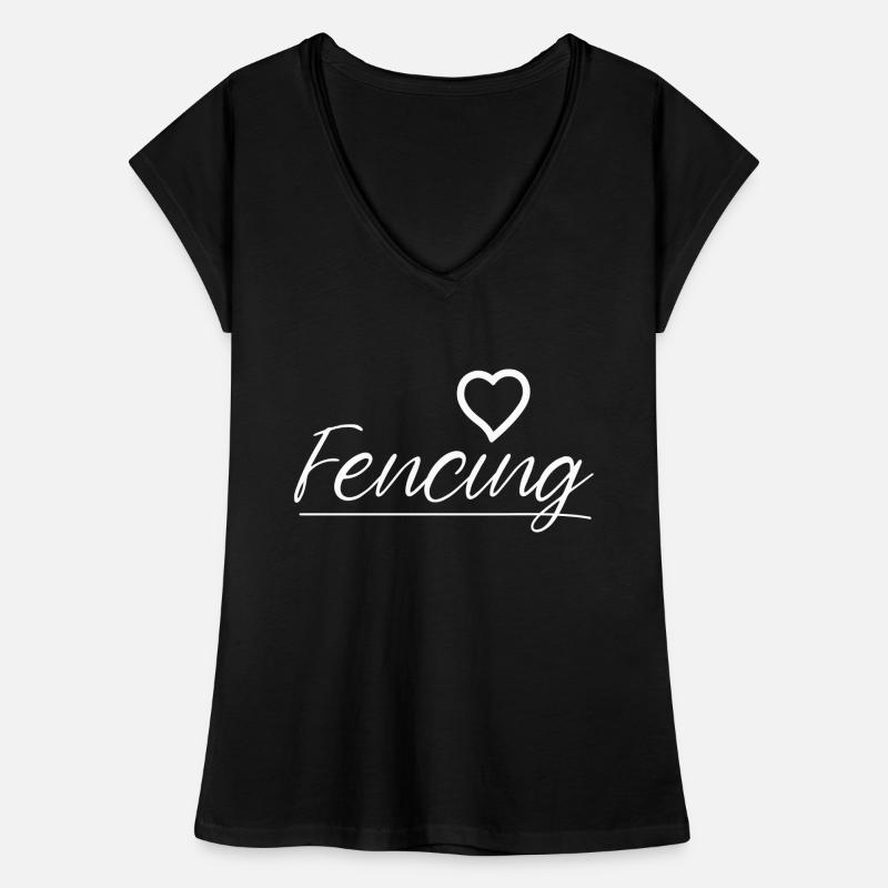 Fechten Degen Fechtduell Geschenkidee Frauen Vintage T-Shirt