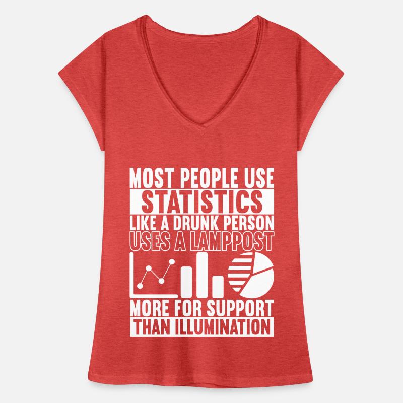 Analyste de données Data Scientist T-shirt vintage Femme