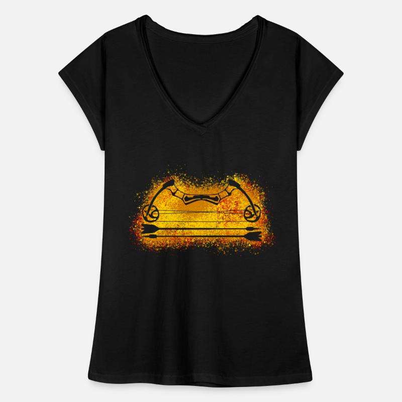Compound bow archery 3D archery Women's Vintage T-Shirt