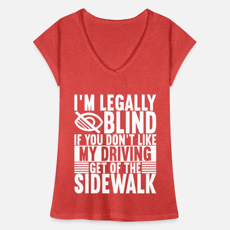 Blind visual impairment Women's Vintage T-Shirt