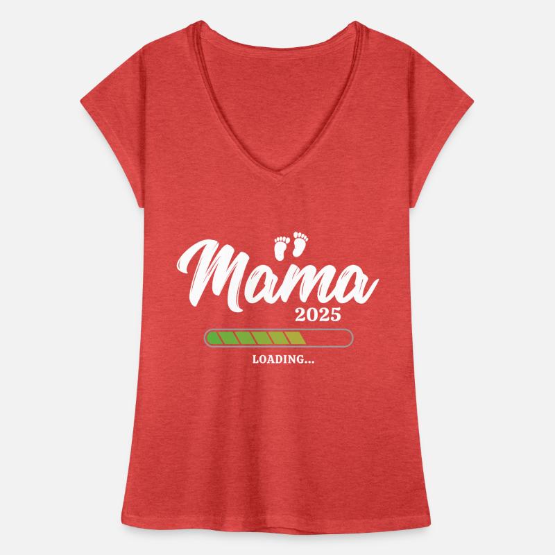 Mama Loading 2025 Women's Vintage T-Shirt