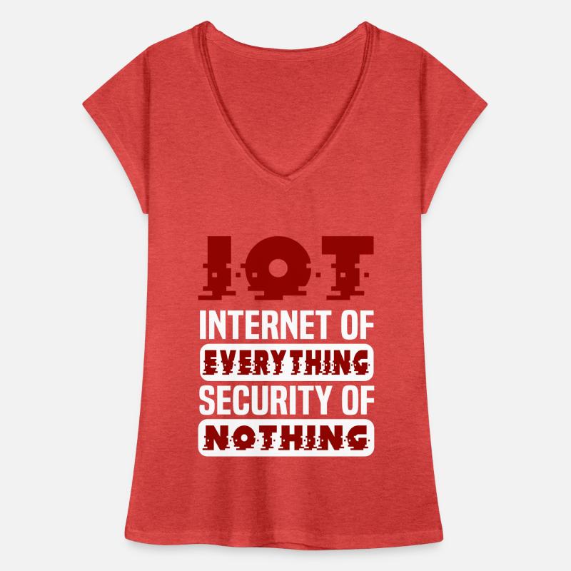 Internet Of Things IOT Programmer Admin IT Women's Vintage T-Shirt