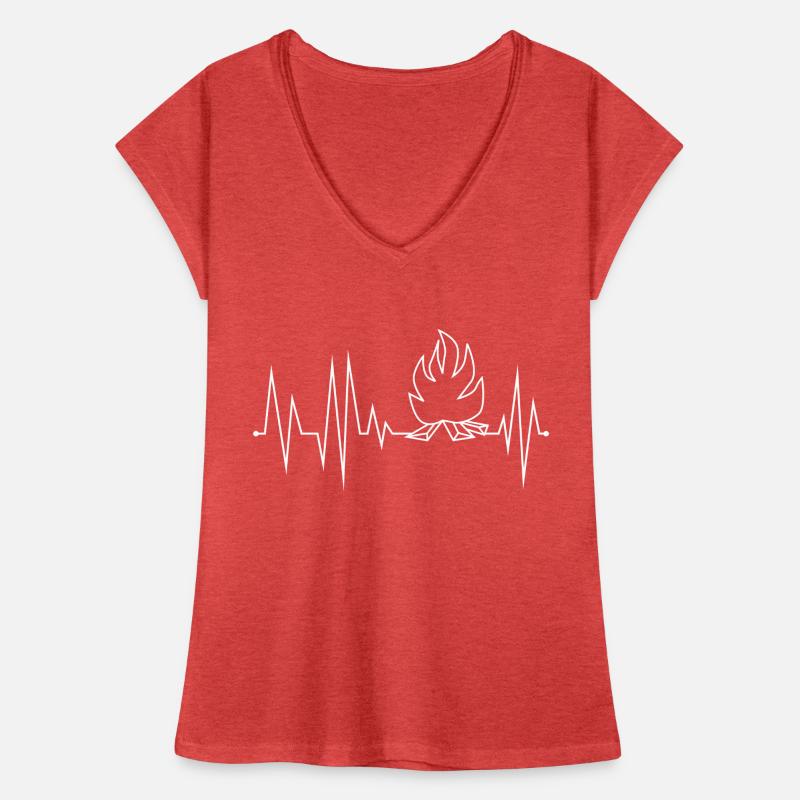 Campfire Fire pit Fire bowl Women's Vintage T-Shirt