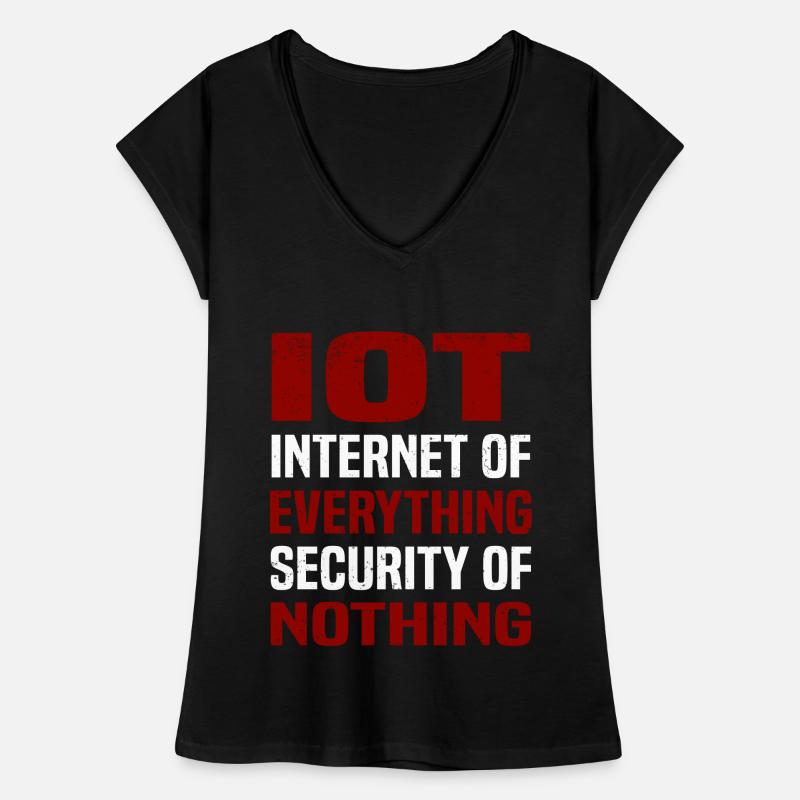 Internet des objets Programmeur IOT Admin IT T-shirt vintage Femme