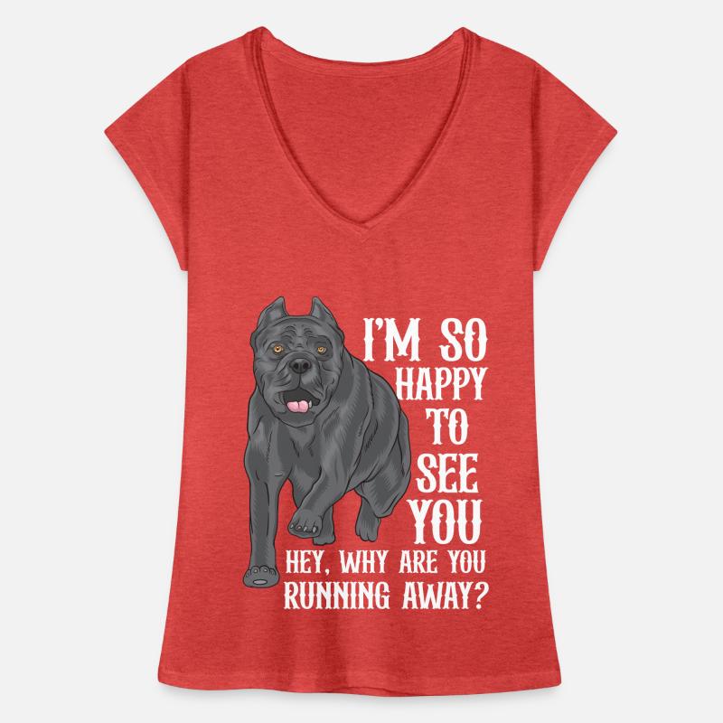 Cane Corso Frauen Vintage T-Shirt