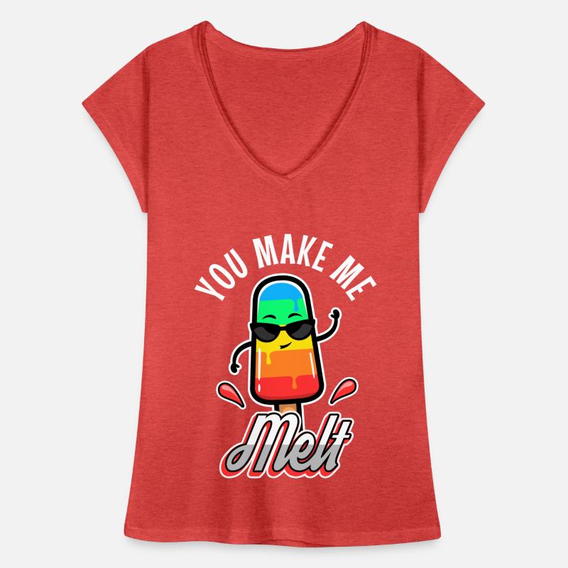 You make me melt, Eiscreme Frauen Vintage T-Shirt