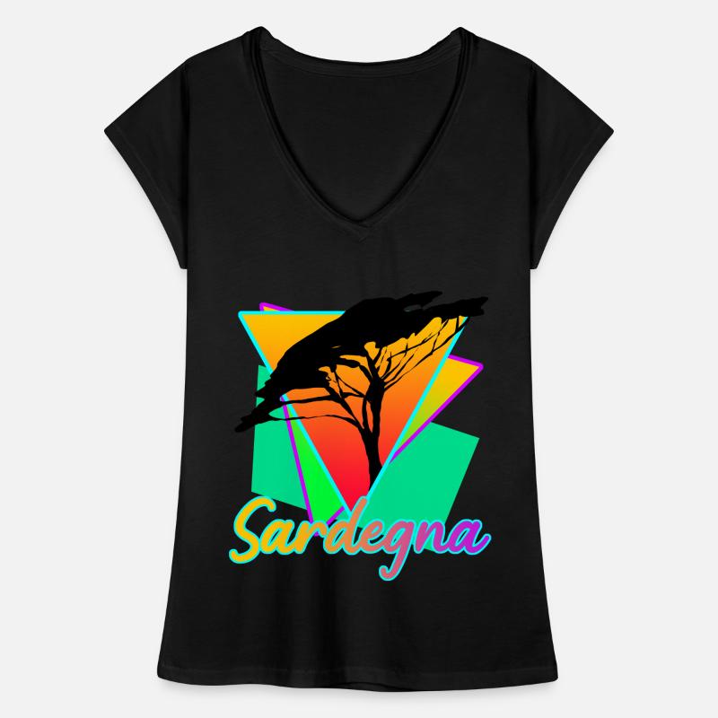 Sardaigne Sardegna Retro Sardaigne T-shirt vintage Femme