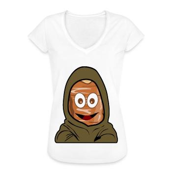 Doner kebab kebab - Women's Vintage T-Shirt - black - Front - Danielle (179cm)