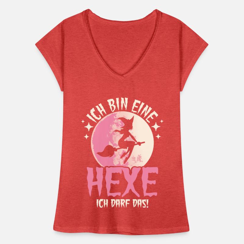 Ich Bin Eine Hexe Ich Darf Das Frauen Vintage T-Shirt