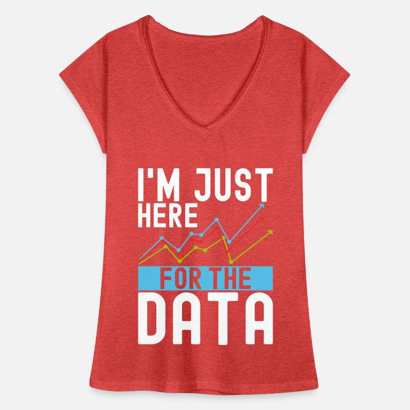 Data Science Datenanalyst Frauen Vintage T-Shirt