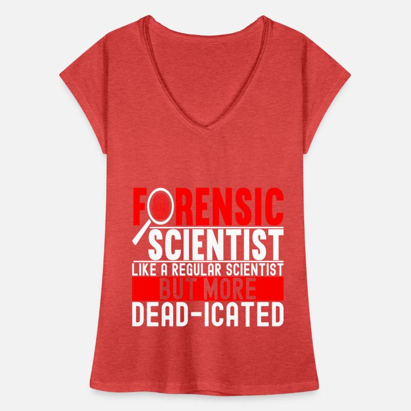 Forensics Forensic Scientist Women's Vintage T-Shirt