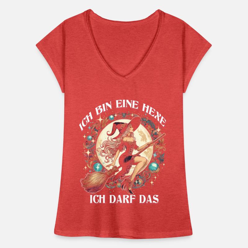 Ich Bin Eine Hexe Ich Darf Das Frauen Vintage T-Shirt