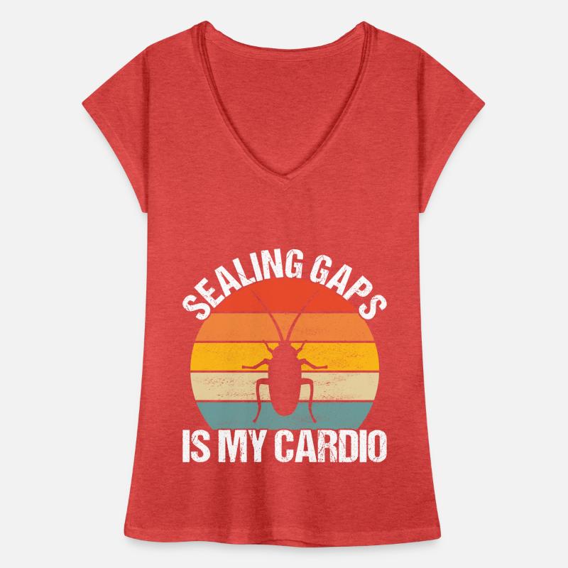 Schädlingsbekämpfung Kammerjäger Frauen Vintage T-Shirt