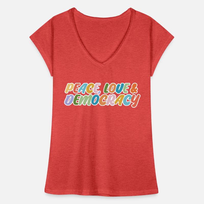 Democratic Elections Democracy Women's Vintage T-Shirt