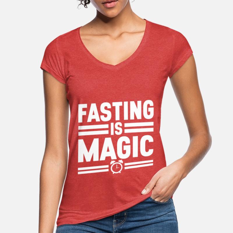 Intermittent fasting Intermittent fasting Women's Vintage T-Shirt