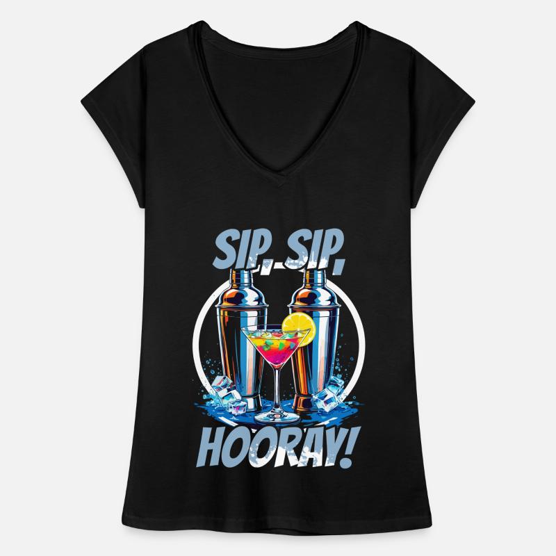 Bartender Bartender Bartending Sip Sip Hooray Women's Vintage T-Shirt