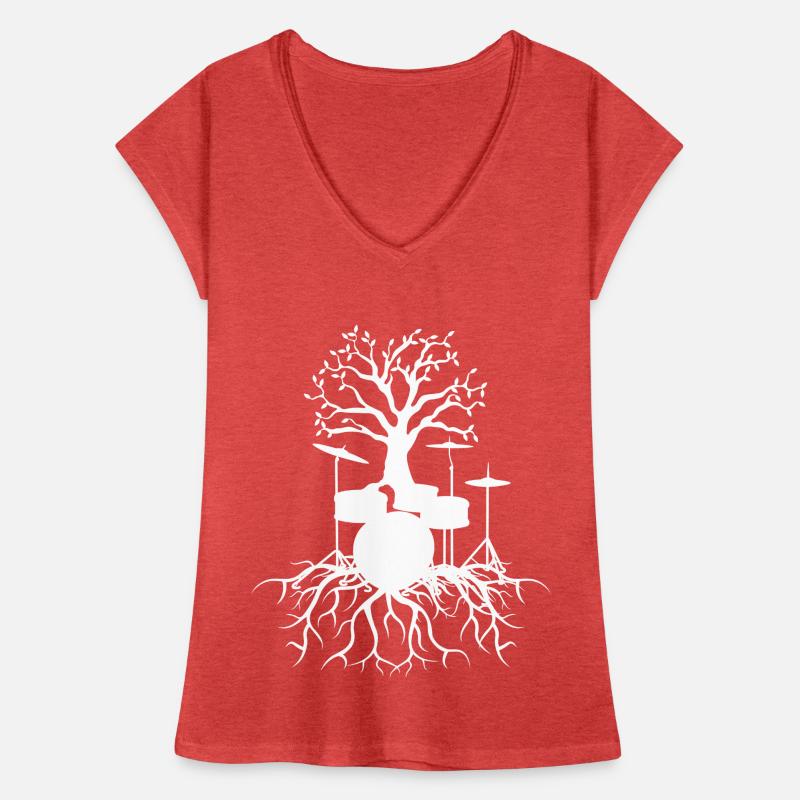 Drummer Drum Women's Vintage T-Shirt