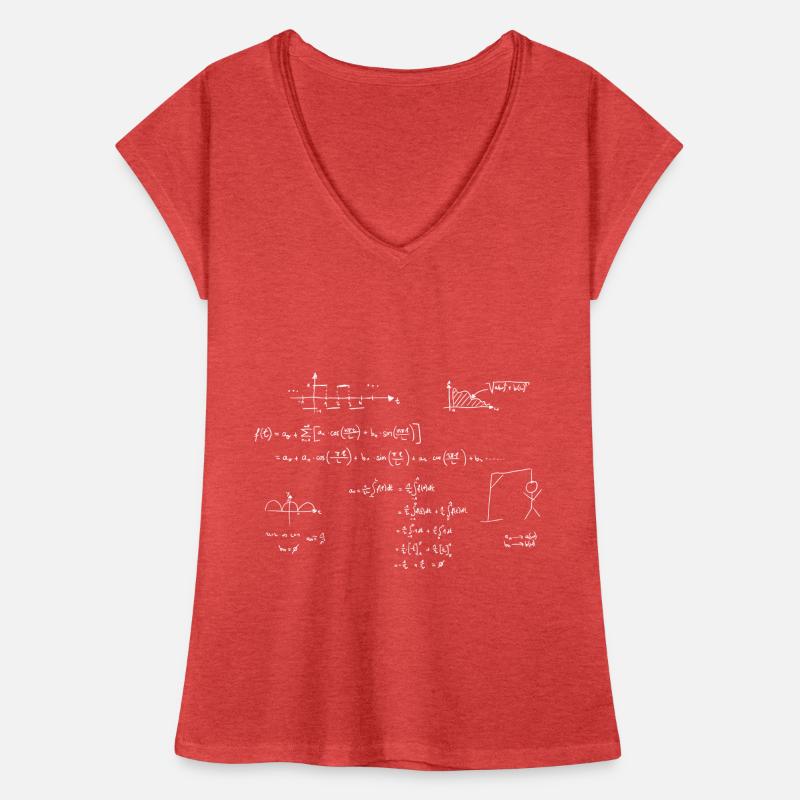 I hate math Women's Vintage T-Shirt
