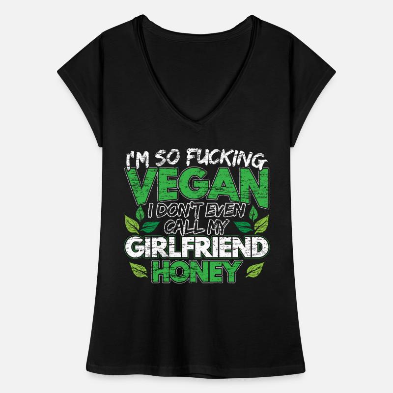 Vegans Frauen Vintage T-Shirt