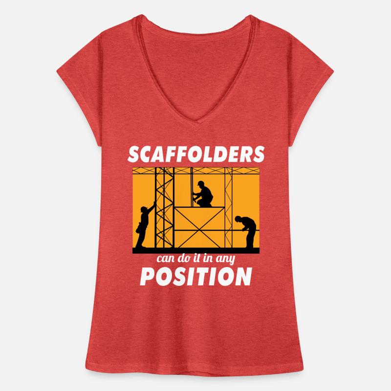 Steigerbouwer Steigerplatform Vrouwen Vintage T-shirt