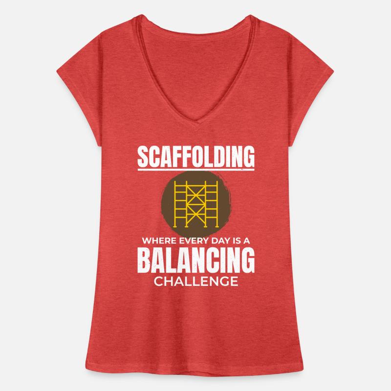 Scaffolder Scaffold Builder Scaffolding Platform Women's Vintage T-Shirt