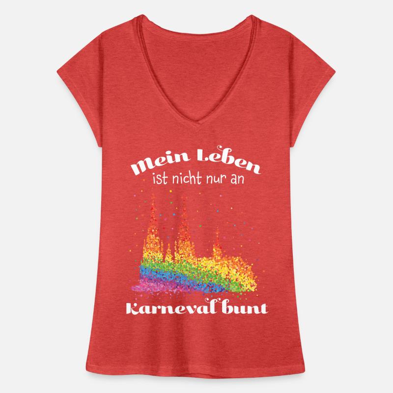 Kölner Dom Regenbogenfahne Pride Kölle Alaaf Frauen Vintage T-Shirt