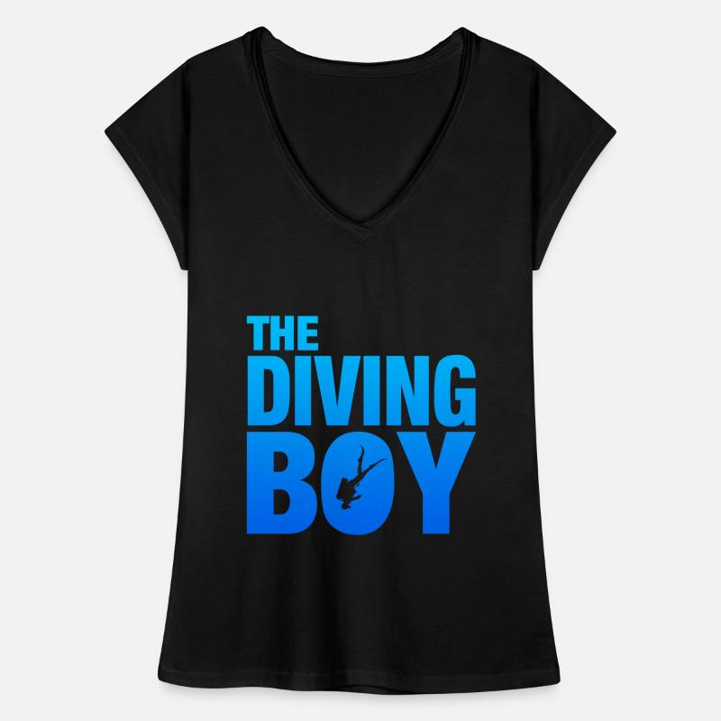 Diving, Tauchen Frauen Vintage T-Shirt