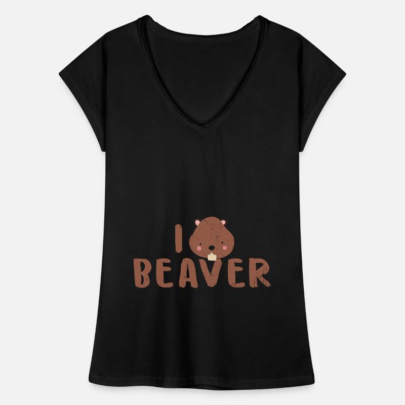 Biber Frauen Vintage T-Shirt