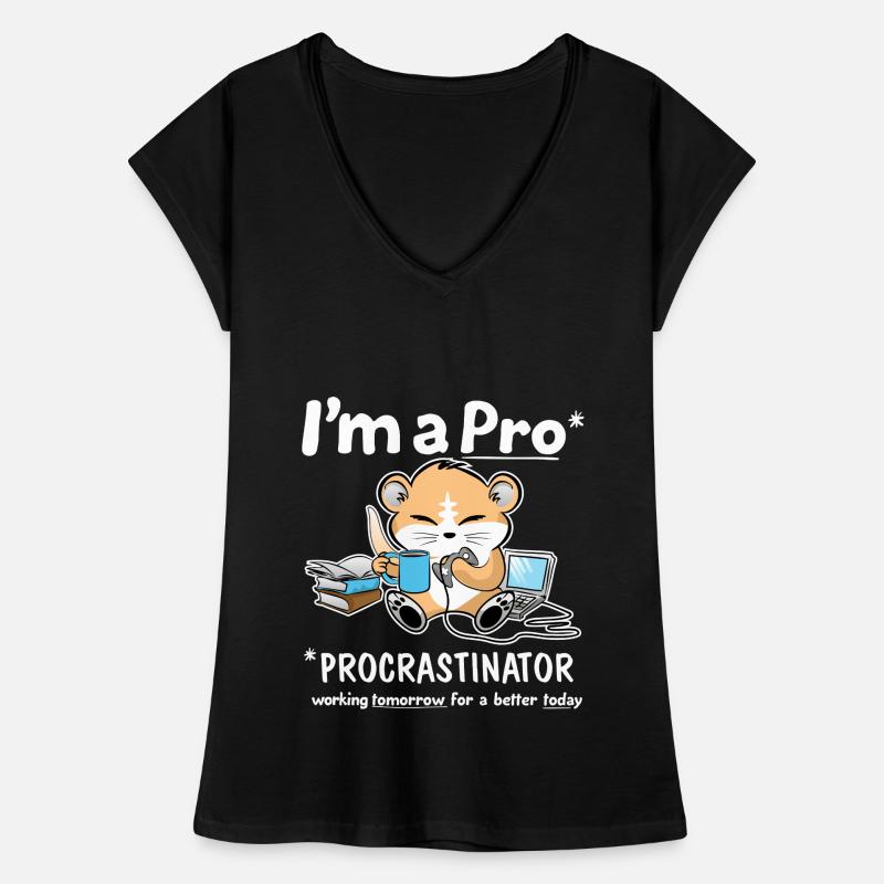 Procrastinator Frauen Vintage T-Shirt