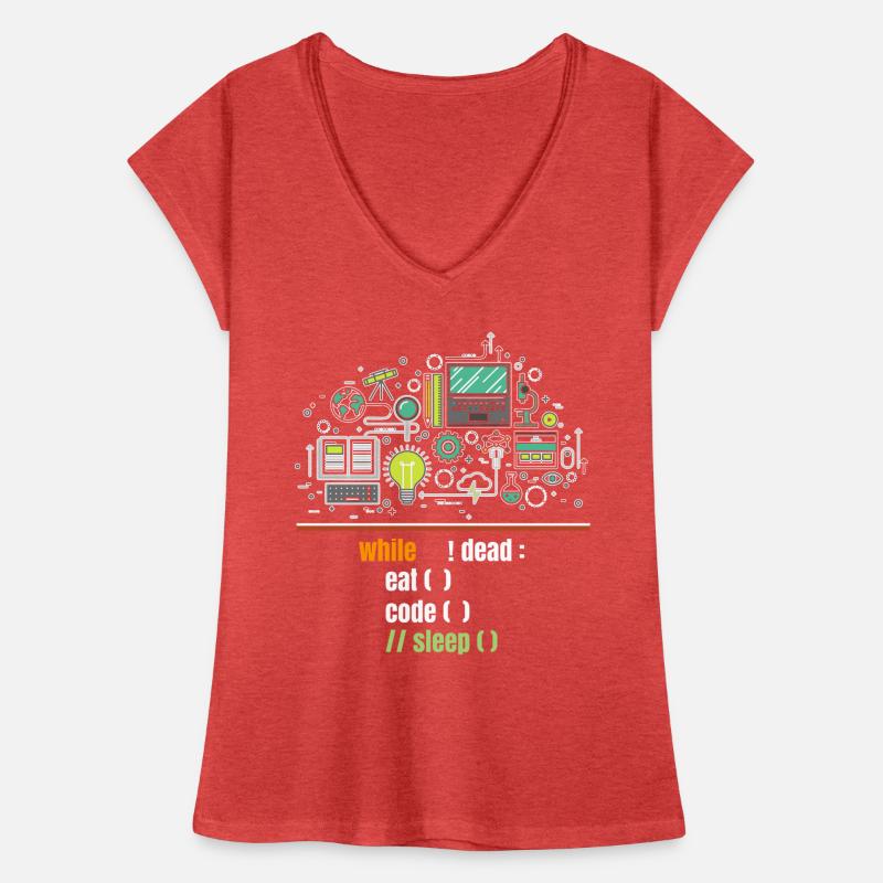 Programmierer Frauen Vintage T-Shirt