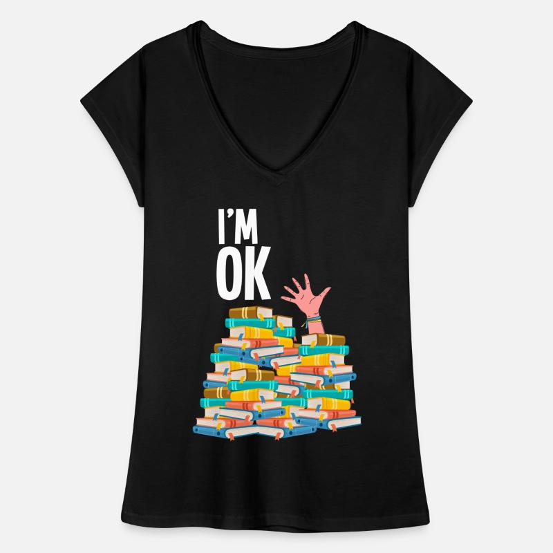Bücher Frauen Vintage T-Shirt